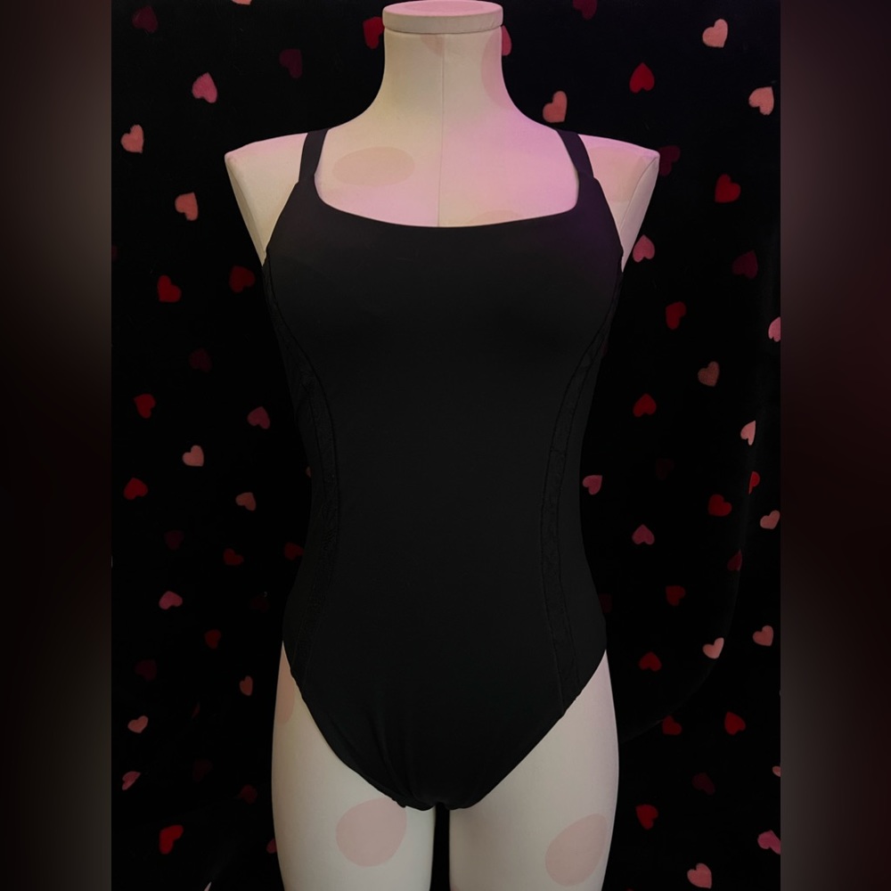 PINK Criss Cross bodysuit thong